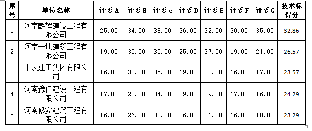 技术标
